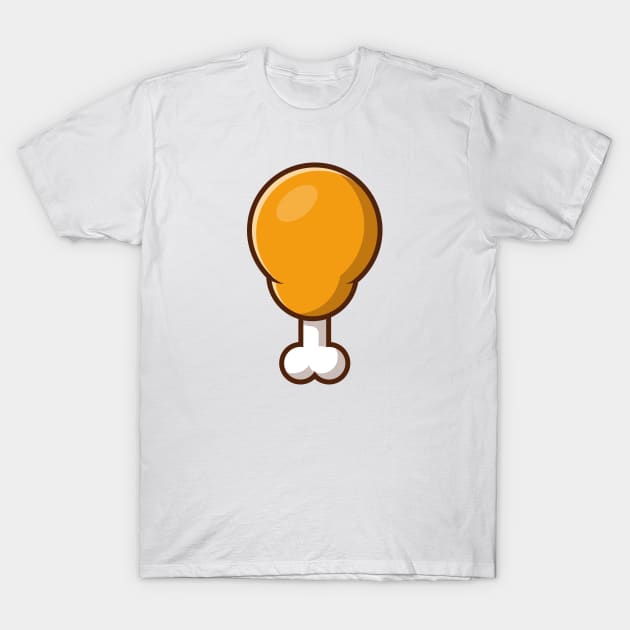 Chicken wing cartoon T-Shirt by Catalyst Labs